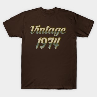 Retro Vintage 1974 T-Shirt